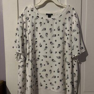 Hilary Radley Women's Short Sleeve Blouse